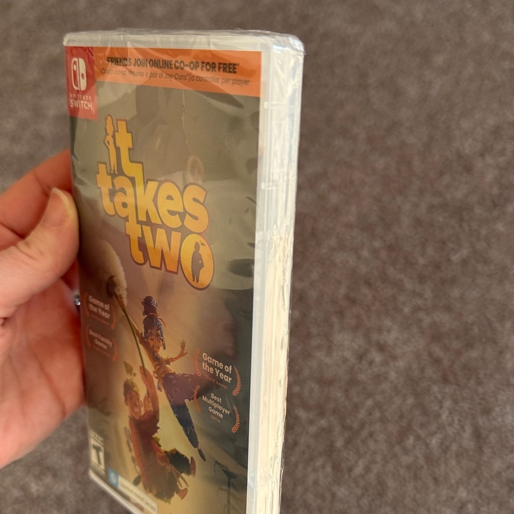 It Takes Two for Nintendo Switch BRAND NEW IN PACKAGE NEVER OPENED - Picture 3 of 3